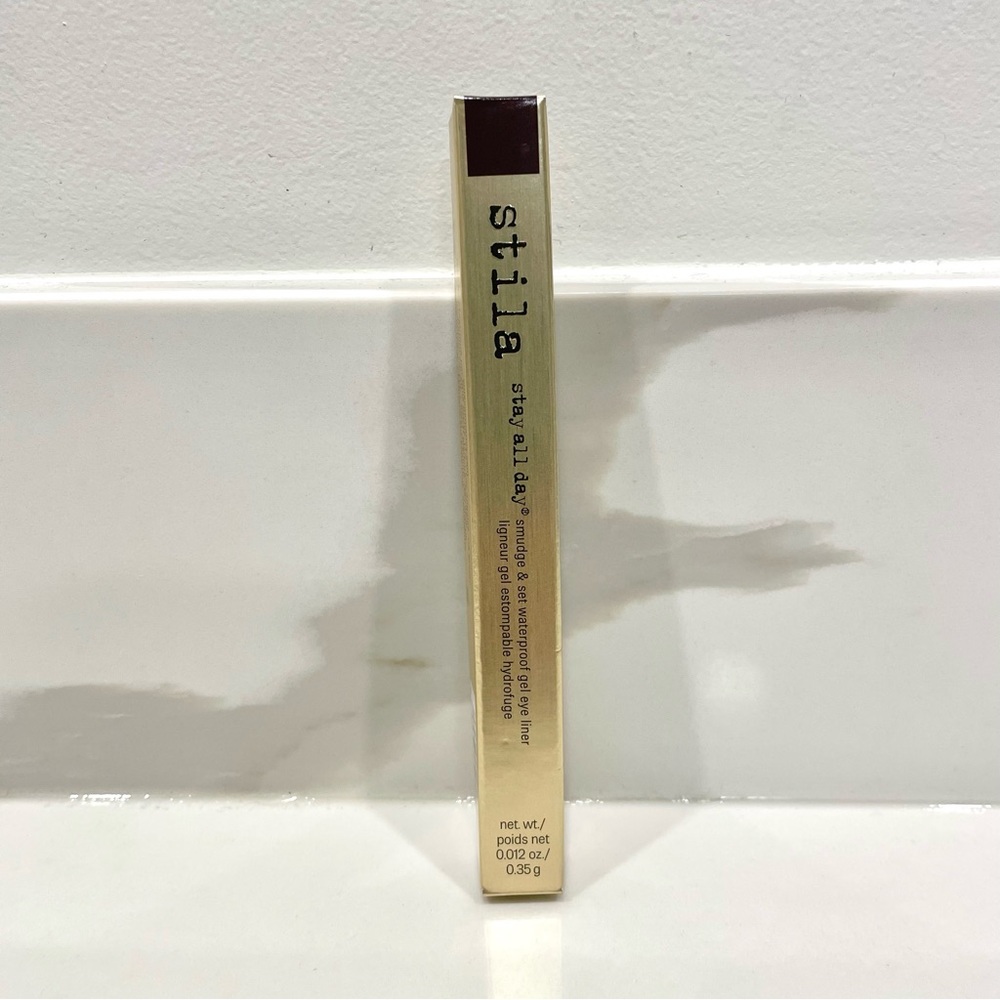 NEW Stila Stay All Day Smudge & Set Waterproof Gel Eye Liner (Espresso)